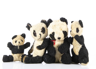 Lot 442 - Four post-war British pandas