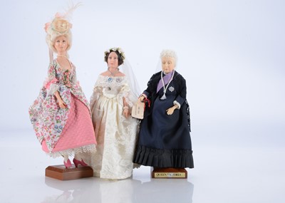 Lot 631 - Three Ann Parker artist dolls