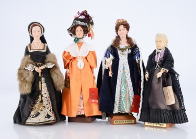 Lot 634 - Four Ann Parker artist dolls