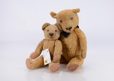 Lot 671 - Two Chad Valley teddy bears
