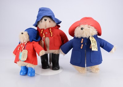 Lot 672 - Three Paddington Bears