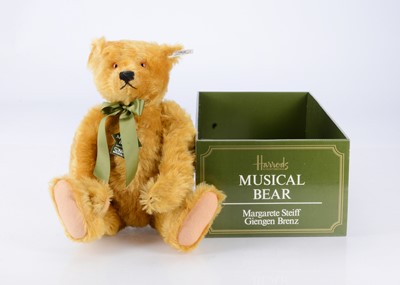 Lot 689 - A Steiff limited edition Harrods Musical teddy bear