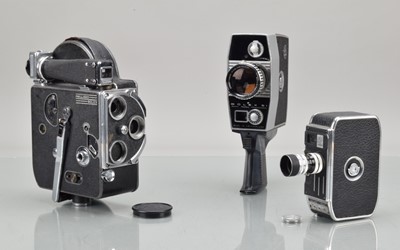 Lot 12 - Three Bolex Cine Cameras