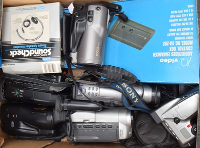 Lot 34 - Camcorders and Bridge Cameras