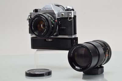 Lot 40 - A Canon AE-1 Program SLR Camera