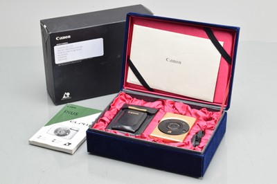 Lot 43 - A Canon IX240 IXUS Limited Edition 60th Anniversary Camera