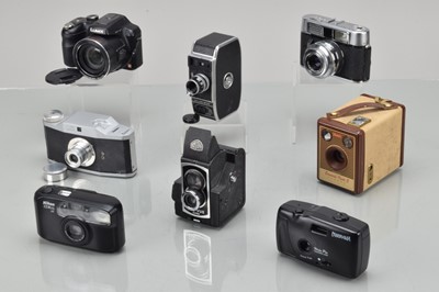 Lot 48 - A Mixed Group of Cameras
