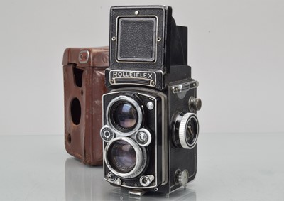 Lot 61 - A Rolleiflex 3.5E TLR Camera