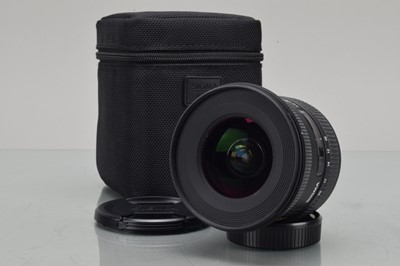 Lot 66 - A Sigma EX 10-20mm f/4-5.6 DC HSM Lens.