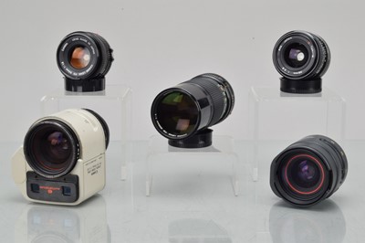 Lot 85 - A Group of Canon Lenses