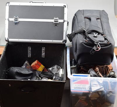 Lot 102 - Two Boxes of Camera Related Accessories