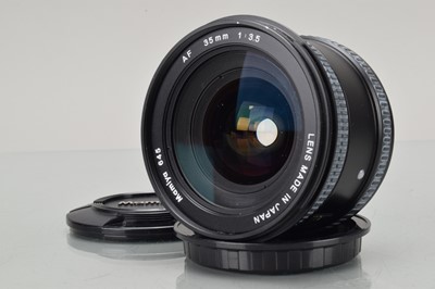 Lot 158 - A Mamiya 645 AF 35mm f/3.5 Lens
