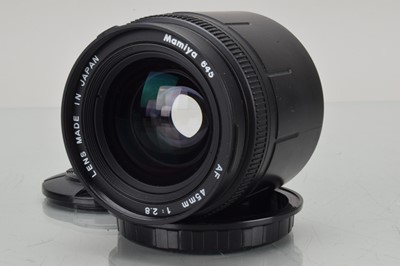 Lot 159 - A Mamiya 645 AF 45mm f/2.8 Lens
