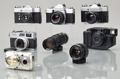 Lot 168 - A Group of 35mm Cameras
