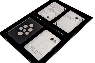 Lot 218 - A Royal Mint 2008 UK Coinage Emblems of Britain Silver Proof Collection