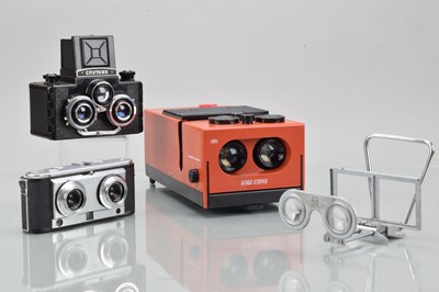 Lot 177 - A Sputnik 6x6 Stereo Camera