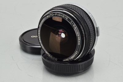 Lot 178 - An Olympus OM Zuiko Auto Fisheye 16mm f/3.5 lens