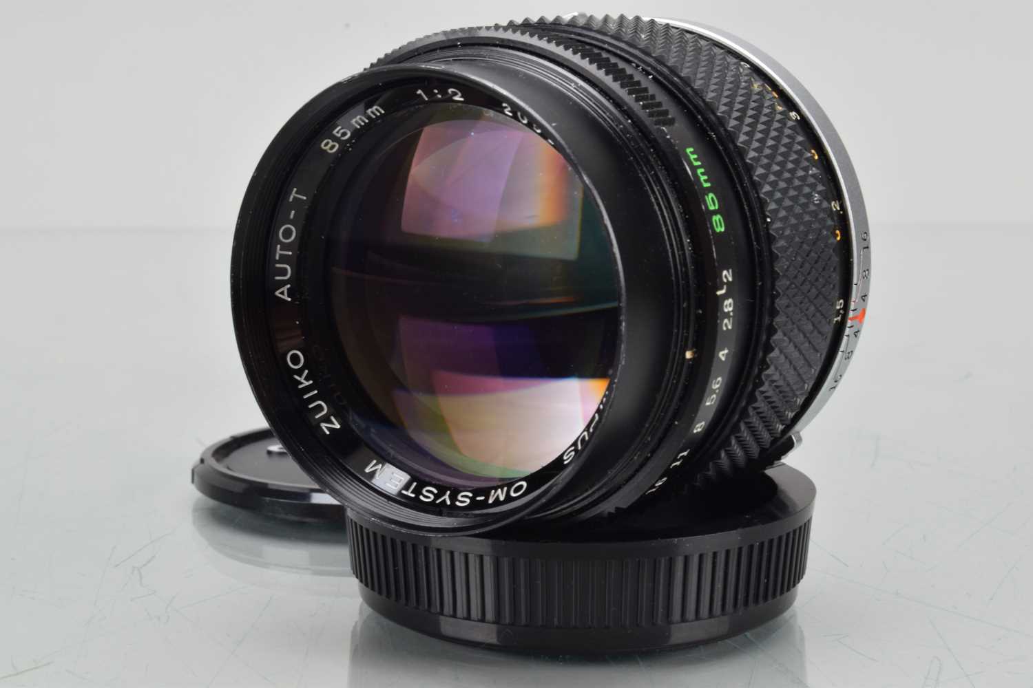 Lot 181 - An Olympus OM Zuiko 85mm f/2 Lens