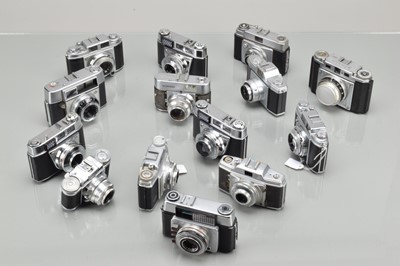 Lot 190 - A Tray of Viewfinder Cameras