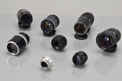 Lot 193 - A Group of Lenses