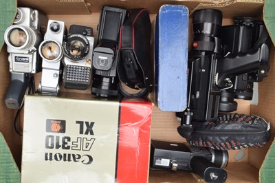 Lot 200 - A Tray of Cine Cameras