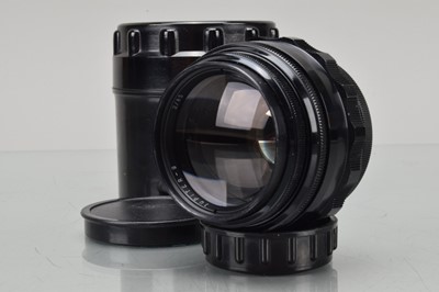Lot 208 - A Jupiter-9 85mm f/2 Pre Set Lens