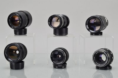 Lot 209 - A Group of M42 Mount Lenses