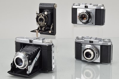 Lot 212 - Zeiss Ikon and other Cameras