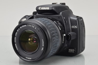 Lot 216 - A Canon EOS 350D DSLR Camera