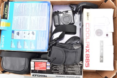 Lot 217 - A Canon G10 and Other Digital Cameras