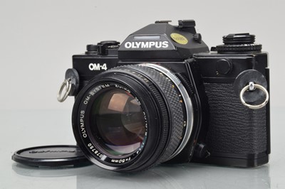 Lot 256 - An Olympus OM-4 SLR Camera