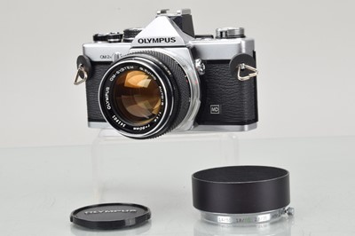 Lot 258 - An Olympus OM-2n SLR Camera