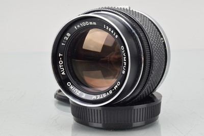 Lot 260 - An Olympus OM E Zuiko 100mm f/2.8 Lens