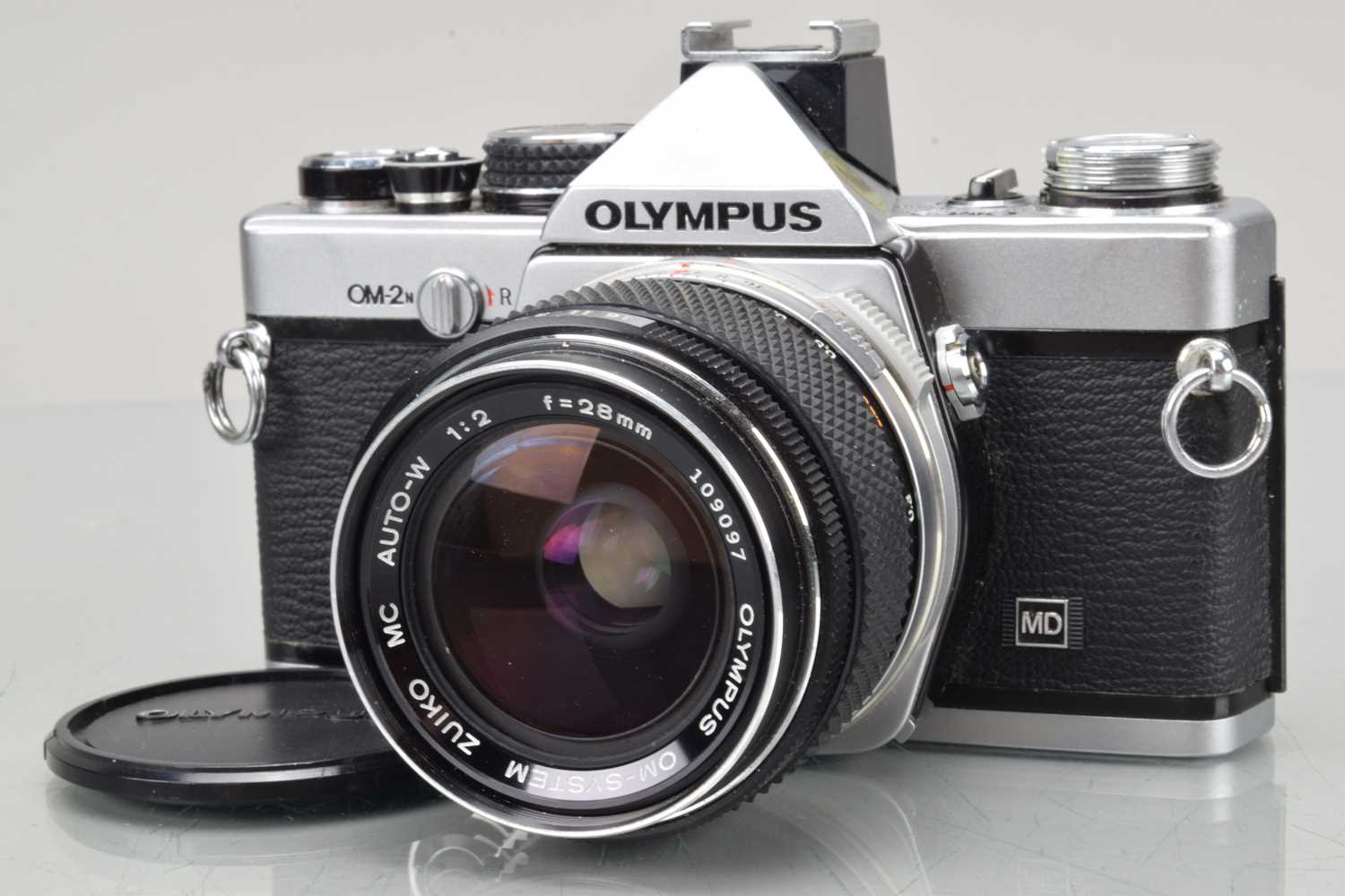Lot 265 - An Olympus OM-2n SLR Camera
