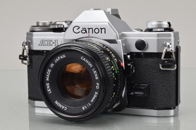Lot 270 - A Canon AE-1 SLR Camera
