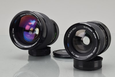 Lot 277 - Two Vivitar Series 1 Canon FD Mount Lenses