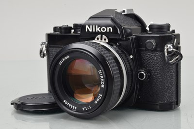 Lot 291 - A Nikon FM SLR Camera