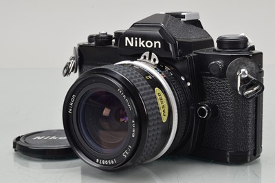 Lot 293 - A Nikon FM SLR Camera