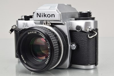 Lot 296 - A Nikon FA SLR Camera
