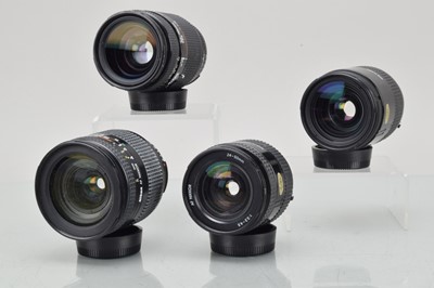 Lot 317 - Four Nikon AF Nikkor Lenses