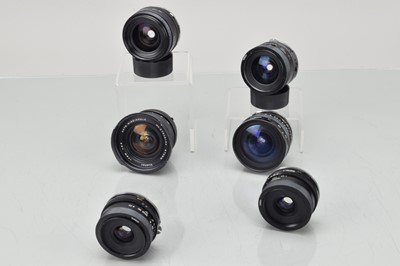 Lot 320 - Six Wide Angle Lenses