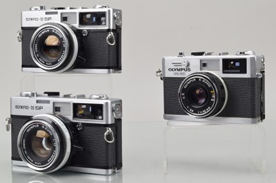 Lot 327 - Three Olympus Compact Cameras