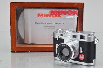 Lot 360 - A Minox Leica M3 2.1 Digital Classic Camera