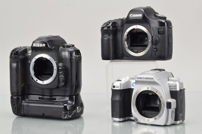 Lot 386 - Three DSLR Camera Bodies