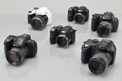 Lot 387 - A Tray of Fujifilm Finepix Digital Cameras