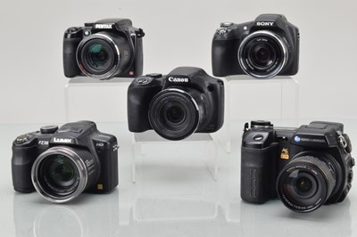 Lot 388 - A Tray of Digital Bridge Cameras