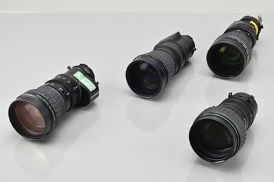 Lot 396 - Four TV Lenses