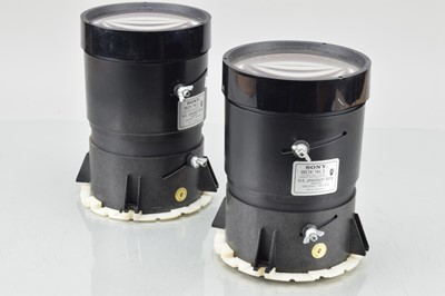 Lot 399 - Two Sony Delta Tac-3 Lenses