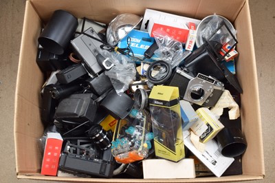Lot 403 - A Box of Camera Related Accessories