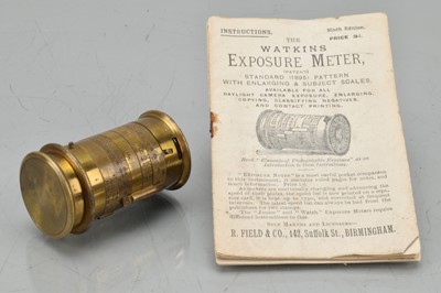 Lot 406 - A Watkins Standard Exposure Meter